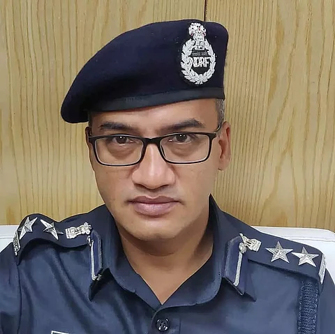 Rajesh Thakur takes charge as 'Commandant' of 12 Battalion NDRF