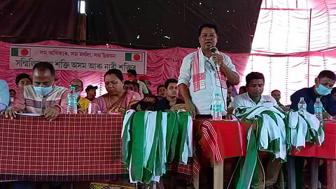 Scores of leaders from BJP, Congress join Sanmilita Gana Shakti Asom