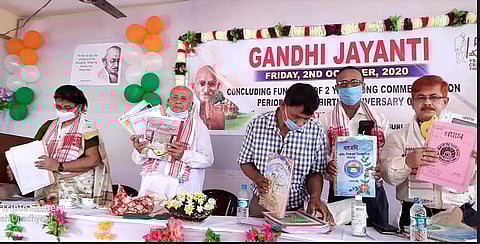 School magazines released during Gandhi Jayanti celebration at Udalguri