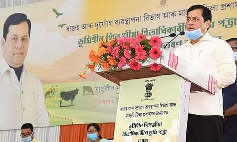Assam: 1 lakh landless indigenous families get land pattas
