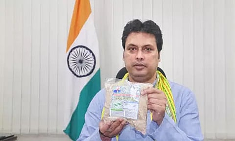Tripura CM Biplab Kumar Dey launches Bamboo Rice