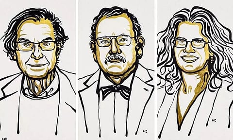 Three share Nobel prize in physics for discoveries about black hole
