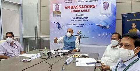 India can become base for defence industry: Rajnath Singh