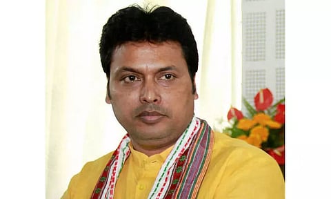 Tripura MLAs reach Delhi to meet party's top leaders, revolt to remove CM Biplab Deb