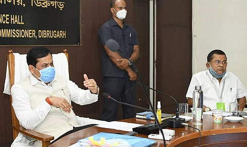 CM Sonowal reviews implementation of Central & State government schemes