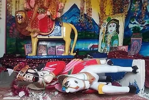 Another Hindu temple vandalized, Pakistan spiralling down dangerous path