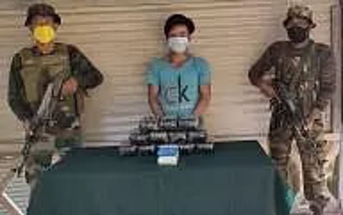Drugs valued at Rs 6.5 crore seized in Manipur, one held