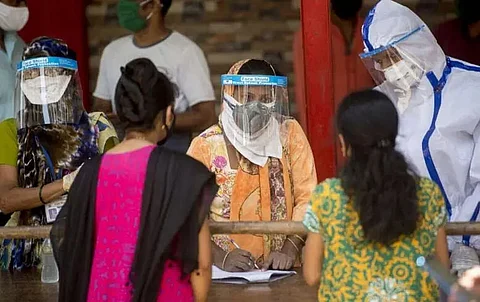 With a fresh spike of 54,044 cases India's Corona curve stood at 76,51,107
