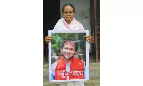 Jailed KMSS leader Akhil Gogoi's mother hospitalized