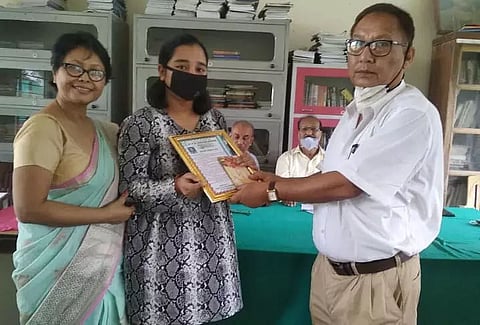 Awards conferred to meritorious students in Sivasagar district