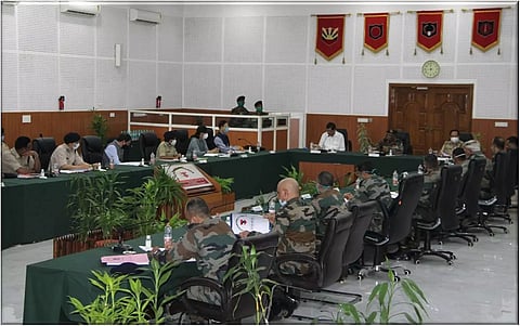 Operational Group meeting held to discuss security scenario in NE