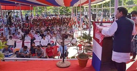 We have an alliance with BJP but we are not under them: Atul Bora