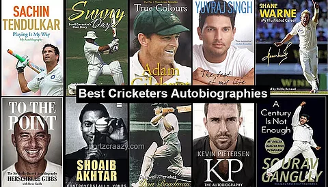A few acclaimed autobiographies by Indian cricketers