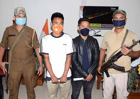Sonitpur Police, CRPF arrested two NSCN cadres in Tezpur