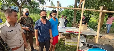 Four arrested in two separate cases of drug trafficking in Assam-Nagaland border