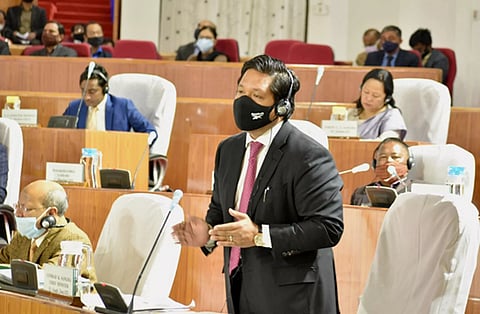 'No Confidence' against Conrad Sangma government