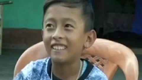 Manipur's boy with a single limb is a footballer