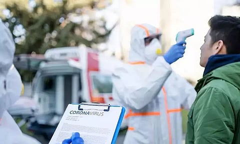 Warriors fight Corona under phone torchlights in Changangei Centre