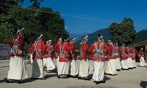 Nyethrii-Dow celebration in Arunachal Pradesh