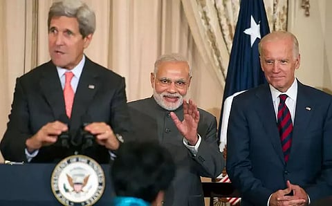 Will strengthen relations with India alongside Harris, Joe Biden tells PM Modi