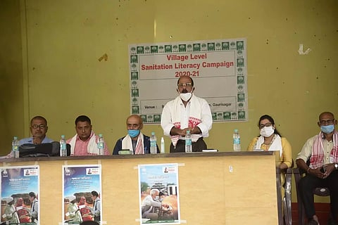 NABARD organizes awareness meeting on Village-level Sanitation Literacy