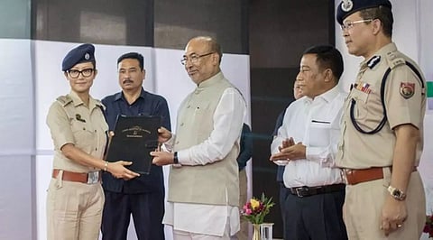 Manipur CM N Biren Singh rewards cops for crackdown on drug cartels