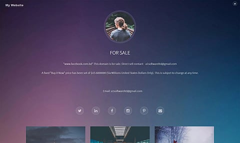 Facebook's law suit against 'facebook.com.bd' of Bangladesh