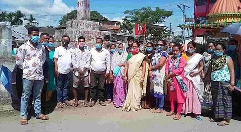 Congress party observed Mahatma Gandhi's 151st birth anniversary in Tinsukia