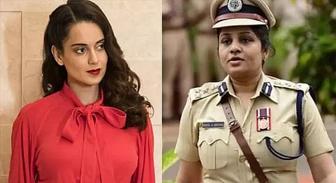 Kangana Ranaut takes dig at Karnataka woman IPS officer