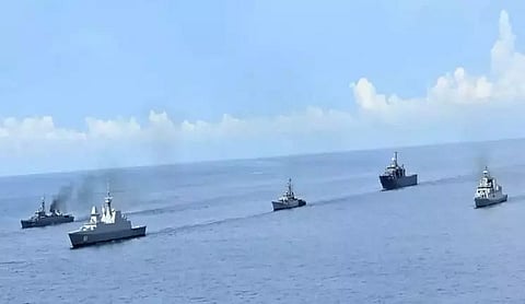 Trilateral maritime exercise SITMEX-20 in Andaman Sea