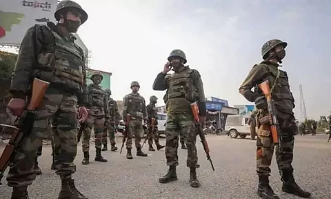 Patrol party of BSF unearthed underground tunnel in Samba district