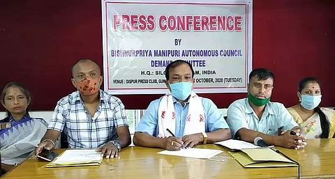 Sit-in for Bishnupriya Manipuri Territorial Council today