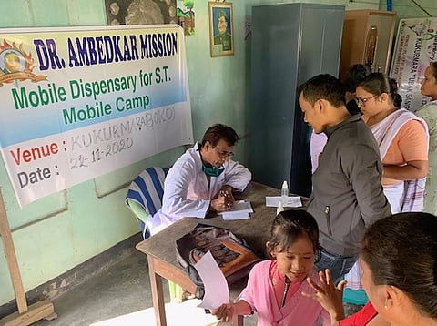 Dr. Ambedkar Mission organizes free medical camp in Boko