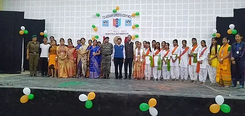 NCC Day celebrated in Lakhimpur and Dhemaji