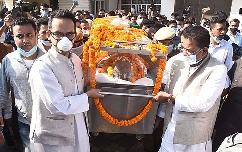 Tarun Gogoi's final journey; Sea of humanity in Guwahati, pall of gloom across Assam