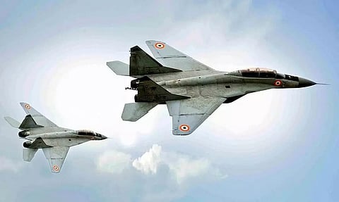 Pilot missing after Navy's MiG-29K aircraft crashed in Arabian Sea