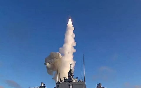 Russia test-launches Tsirkon hypersonic missile