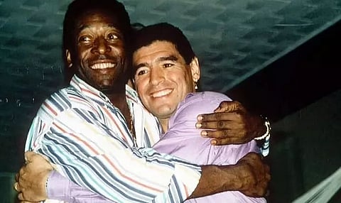 Pele vs Maradona: A rivalry that found peace in bitterness