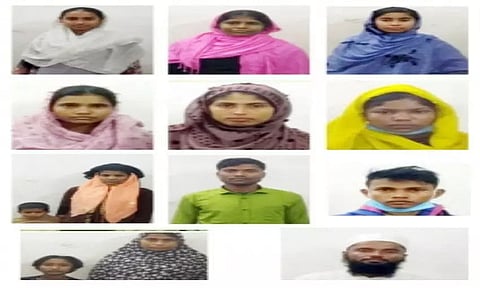 India, Myanmar exchange 61 nationals through Manipur Integrated Check Post