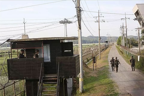 Pyongyang steps up measures along inter-Korean border