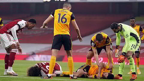 Raul Jimenez 'comfortable' after surgery on fractured skull
