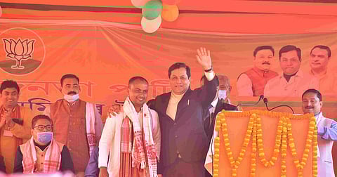 Will protect jati, mati, bheti and cultural identity of people of Bodo belt: Sarbananda Sonowal