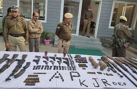 Huge cache of arms & ammunition recovered in Kokrajhar district