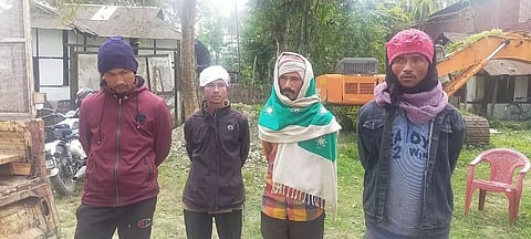 Illegal timber-laden vehicle seized, 4 apprehended in Tinsukia district