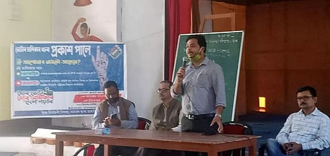 Bid to create awareness among new voters held in Bholanath College & Dhubri Girls' College