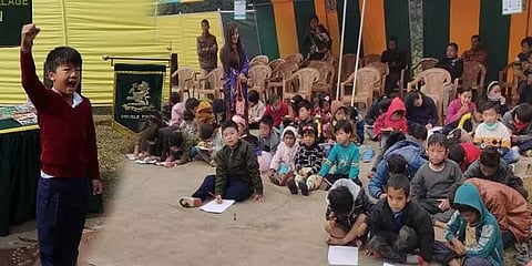 Army distributes books at Maro, Arunachal Pradesh