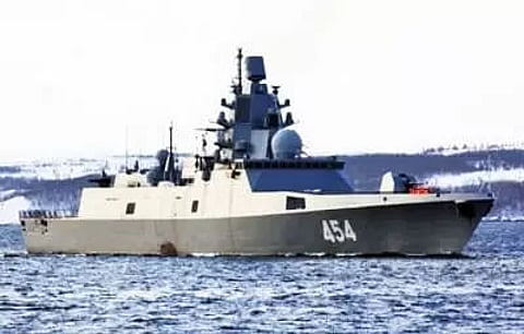 Russian Northern Fleet frigate test-fires hypersonic missile
