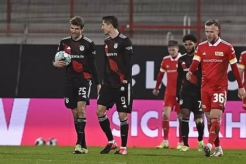 Bayern Munich's Lewandowski salvages 1-1 draw at Union Berlin
