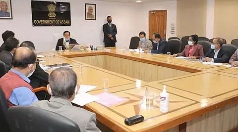 CM Sarbananda Sonowal reviews Labour Welfare schemes in State