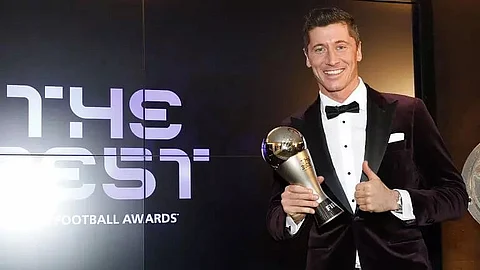 Robert Lewandowski wins FIFA Best Player Award